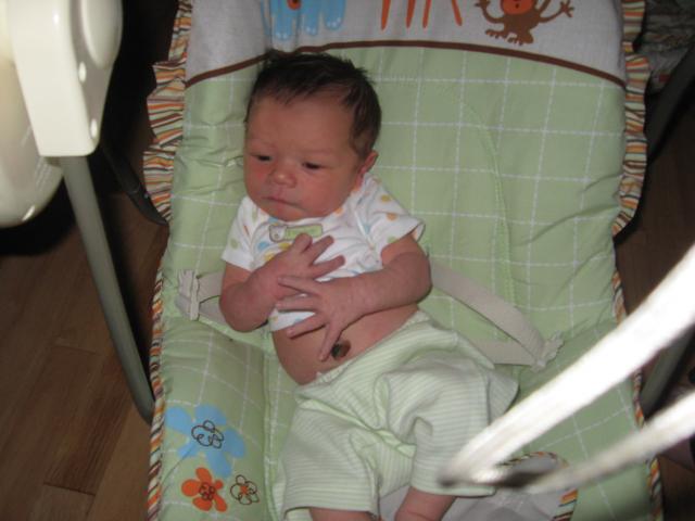 Colin's First Gang Signs!